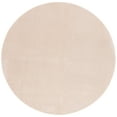 thumbnail image 1 of SAFAVIEH Loft Kalya Solid Machine Washable Area Rug, Beige, 6' x 6' Round, 1 of 8