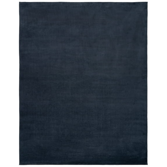 SAFAVIEH Loft Kalya Solid Machine Washable Area Rug, Dark Grey, 9' x 12'