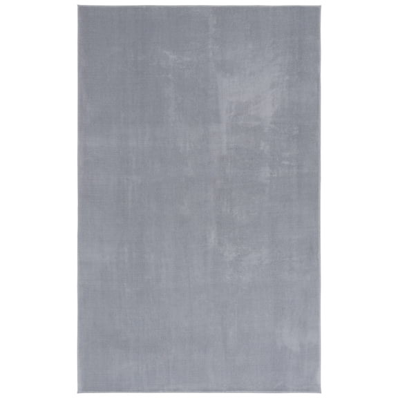 SAFAVIEH Loft Kalya Solid Machine Washable Area Rug, Gray, 8' x 10'