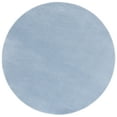 thumbnail image 1 of SAFAVIEH Loft Kalya Solid Machine Washable Area Rug, Light Blue, 6' x 6' Round, 1 of 8