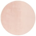 thumbnail image 1 of SAFAVIEH Loft Kalya Solid Machine Washable Area Rug, Peach, 6' x 6' Round, 1 of 8