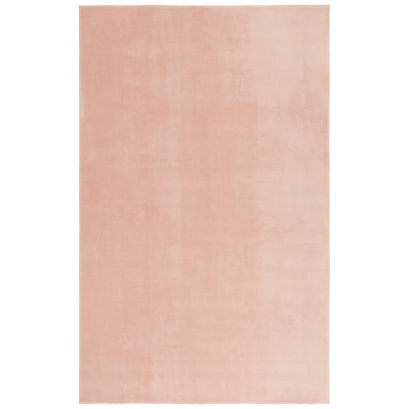SAFAVIEH Loft Kalya Solid Machine Washable Area Rug, Peach, 9' x 12'