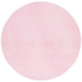 thumbnail image 1 of SAFAVIEH Loft Kalya Solid Machine Washable Area Rug, Pink, 6' x 6' Round, 1 of 8
