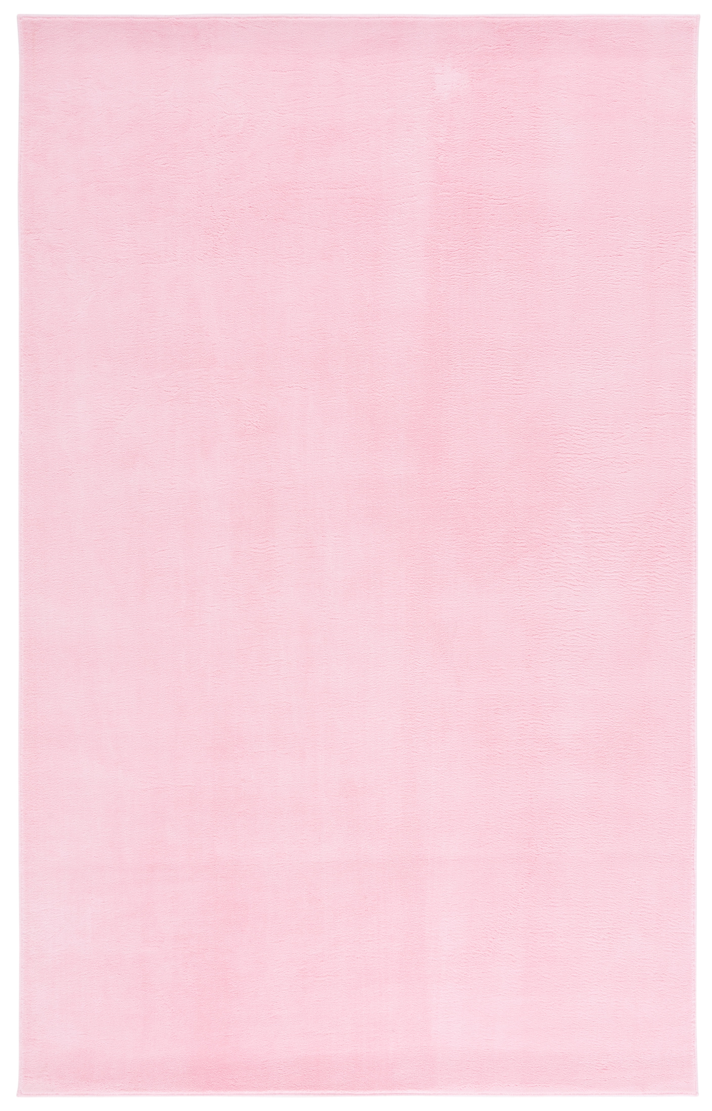 SAFAVIEH Loft Kalya Solid Machine Washable Area Rug, Pink, 6' x 9'