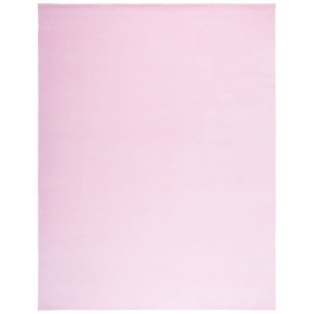 SAFAVIEH Loft Kalya Solid Machine Washable Area Rug, Pink, 9' x 12'