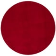 thumbnail image 1 of SAFAVIEH Loft Kalya Solid Machine Washable Area Rug, Red, 6' x 6' Round, 1 of 11