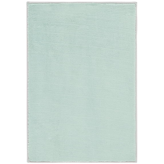 SAFAVIEH Loft Kalya Solid Machine Washable Area Rug, Sage, 2'3" x 4'