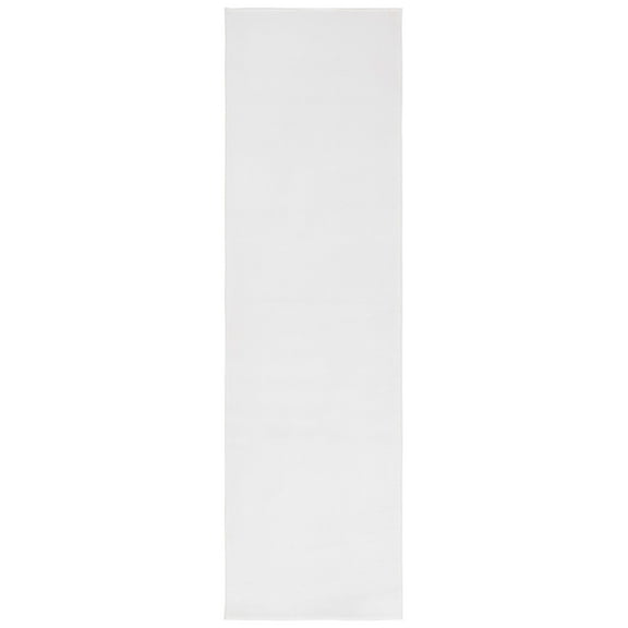 SAFAVIEH Loft Kalya Solid Machine Washable Runner Rug, Ivory, 2'3" x 6'