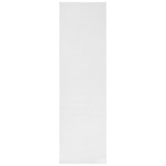 SAFAVIEH Loft Kalya Solid Machine Washable Runner Rug, Ivory, 2'3" x 8'
