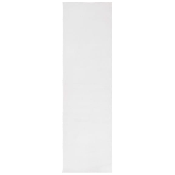SAFAVIEH Loft Kalya Solid Machine Washable Runner Rug, Ivory, 2'3" x 9'