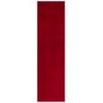 thumbnail image 1 of SAFAVIEH Loft Kalya Solid Machine Washable Runner Rug, Red, 2'3" x 7', 1 of 8
