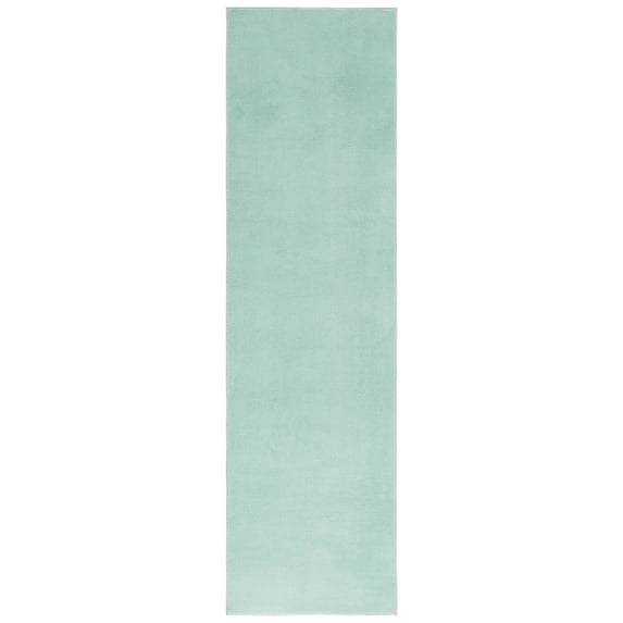 SAFAVIEH Loft Kalya Solid Machine Washable Runner Rug, Sage, 2'3" x 6'