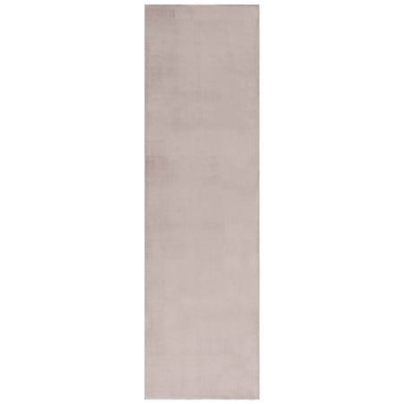 SAFAVIEH Loft Kalya Solid Machine Washable Runner Rug, Taupe, 2'3" x 5'