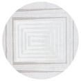 thumbnail image 1 of SAFAVIEH Lotus Courtney Geometric Area Rug, Ivory/Beige, 6'7" x 6'7" Round, 1 of 8