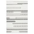 thumbnail image 1 of SAFAVIEH Lotus Deitra Geometric Area Rug, Ivory/Dark Grey, 8' x 10', 1 of 8