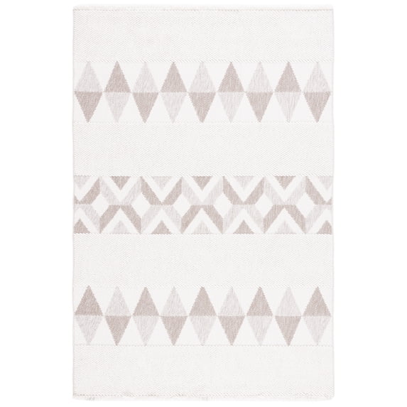 Safavieh Lotus Tarah Geometric Area Rug, Ivory/Beige, 5'3" x 7'6"