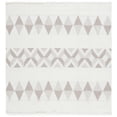 thumbnail image 1 of SAFAVIEH Lotus Tarah Geometric Area Rug, Ivory/Beige, 6'7" x 6'7" Square, 1 of 8