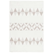 SAFAVIEH Lotus Tarah Geometric Area Rug, Ivory/Beige, 8' x 10'