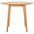 thumbnail image 1 of SAFAVIEH Lovell Transitional Folding Round Dining Table, Light Oak (35 in. W x 35 in. D x 29 in. H/35 in. W x 19.39 in. D x 29.13 in. H), 1 of 12