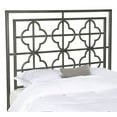 thumbnail image 1 of SAFAVIEH Lucinda Geometric Glam Metal Headboard, Full, Antique Iron, 1 of 3