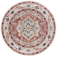thumbnail image 1 of SAFAVIEH Luna Damian Oriental Area Rug, Beige/Rust, 6'7" x 6'7" Round, 1 of 8