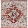 thumbnail image 1 of SAFAVIEH Luna Gisselle Medallion Area Rug, Beige/Rust Blue, 6'7" x 6'7" Square, 1 of 8