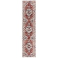thumbnail image 1 of SAFAVIEH Luna Gisselle Medallion Runner Rug, Beige/Rust Blue, 2'2" x 9', 1 of 7
