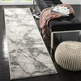 thumbnail image 1 of SAFAVIEH Lurex Raschelle Abstract Runner Rug, Ivory/Grey, 2' x 8', 1 of 5
