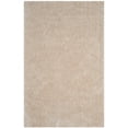 thumbnail image 1 of SAFAVIEH Luxe Paxton Solid Plush Polyester Shag Area Rug, Bone, 2' x 3', 1 of 8