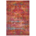 thumbnail image 1 of SAFAVIEH Luxor Metha Abstract Area Rug, Fuchsia/Gold, 3' x 5', 1 of 11