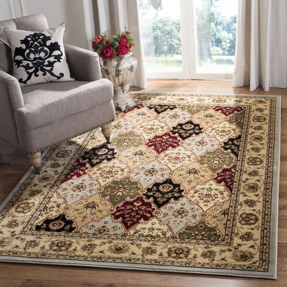 Safavieh Lyndhurst Abigail Floral Area Rug, Gray/Multi, 5'3" x 7'6"