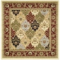 thumbnail image 1 of SAFAVIEH Lyndhurst Abigail Traditional Bordered Area Rug, Multi/Red, 8' x 8' Square, 1 of 7