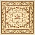 thumbnail image 1 of SAFAVIEH Lyndhurst Beatrix Floral Bordered Area Rug, Ivory, 8' x 8' Square, 1 of 8