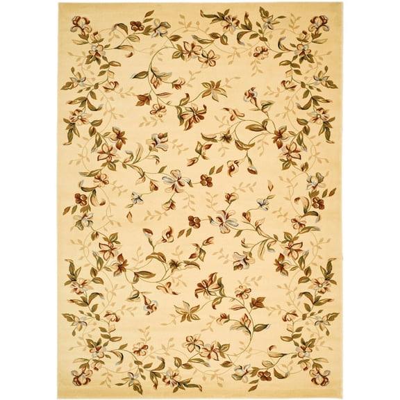 SAFAVIEH Lyndhurst Camilla Floral Area Rug, Beige, 3'3" x 5'3"