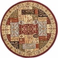 thumbnail image 1 of SAFAVIEH Lyndhurst Edith Traditional Floral Area Rug, Multi/Ivory, 10' x 10' Round, 1 of 9