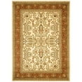 thumbnail image 1 of SAFAVIEH Lyndhurst Elizabeth Traditional Floral Area Rug, Ivory/Rust, 5'3" x 7'6", 1 of 6