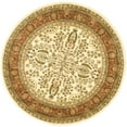 thumbnail image 1 of SAFAVIEH Lyndhurst Elizabeth Traditional Floral Area Rug, Ivory/Rust, 8' x 8' Round, 1 of 6