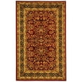 thumbnail image 1 of SAFAVIEH Lyndhurst Elizabeth Traditional Floral Area Rug, Red/Black, 3'3" x 5'3", 1 of 7