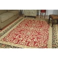 thumbnail image 1 of SAFAVIEH Lyndhurst Elizabeth Traditional Floral Area Rug, Red/Black, 6' x 9', 1 of 7