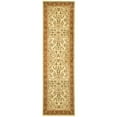 thumbnail image 1 of SAFAVIEH Lyndhurst Elizabeth Traditional Floral Runner Rug, Ivory/Rust, 2'3" x 8', 1 of 6