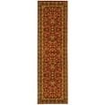 thumbnail image 1 of SAFAVIEH Lyndhurst Elizabeth Traditional Floral Runner Rug, Red/Black, 2'3" x 22', 1 of 7