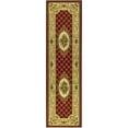 thumbnail image 1 of SAFAVIEH Lyndhurst Ella Traditional Bordered Area Rug, Red/Ivory, 5'3" x 7'6", 1 of 6