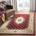 thumbnail image 1 of Safavieh Lyndhurst Ella Floral Area Rug, Red/Ivory, 5'3" x 7'6", 1 of 8