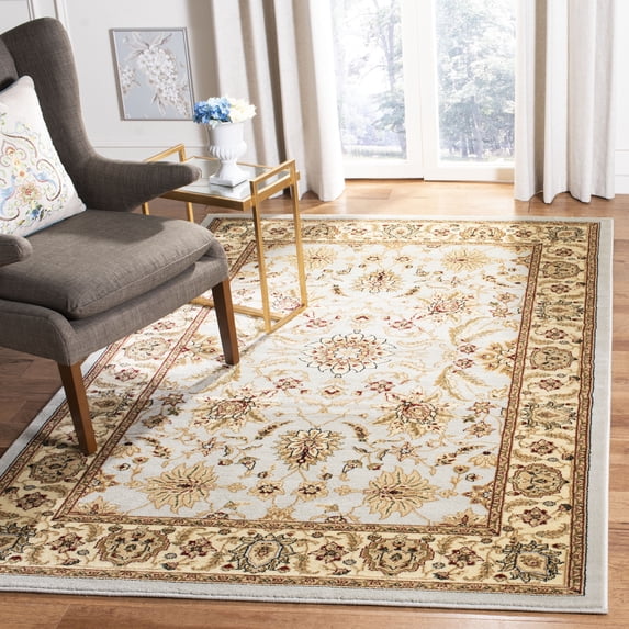 Safavieh Lyndhurst Emma Floral Area Rug, Gray/Beige, 6' x 9'