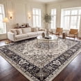 thumbnail image 1 of Safavieh Lyndhurst Gina Floral Area Rug, Cream/Navy, 5'3" x 7'6", 1 of 12