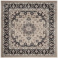 thumbnail image 1 of SAFAVIEH Lyndhurst Harper Traditional Bordered Area Rug, Cream/Anthracite, 7' x 7' Square, 1 of 5