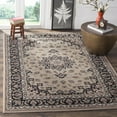 thumbnail image 1 of SAFAVIEH Lyndhurst Harper Traditional Bordered Area Rug, Cream/Anthracite, 8' x 10', 1 of 5