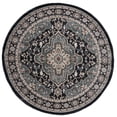 thumbnail image 1 of SAFAVIEH Lyndhurst Idella Floral Area Rug, Anthracite/Teal, 5'3" x 5'3" Round, 1 of 11