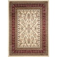 thumbnail image 1 of SAFAVIEH Lyndhurst Isadora Floral Area Rug, Ivory/Red, 8' x 10', 1 of 6