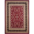 thumbnail image 1 of SAFAVIEH Lyndhurst Isadora Floral Area Rug, Red/Black, 11' x 15', 1 of 8
